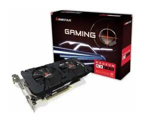 Biostar Radeon RX 580 8GB VA5815RQ82 / Grafická karta / 1284 MHz / 8GB GDDR5 / 256-bit / TV tuner / HDMI + 2x DP