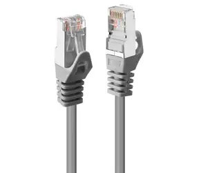 Lindy šedá / Síťový kabel / RJ-45 / 3 m