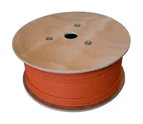 DATACOM S/FTP drát CAT7 100 m oranžový / Síťový kabel / LSOH / S/FTP stínění / plná měď