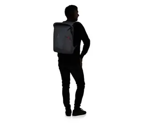 Samsonite ECODIVER Rolltop Backpack L černá / Batoh na notebook / 15,6" / rolltop / voděodolný