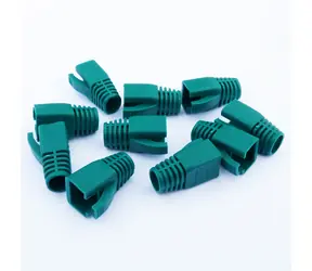 DATACOM Krytka pro RJ45 CAT6A, CAT7 zelená / Krytka konektoru / 10 ks