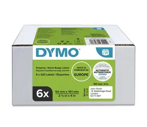 Dymo Přepravní štítky 220 ks bílé / Štítky / papírové / obdélníkové