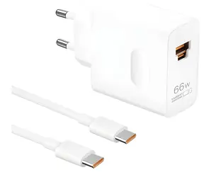 HUAWEI SuperCharge 66W bílá / Nabíječka / USB / 66 W
