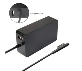 CoreParts 60W černá / Napájecí adaptér / Surface Pro 3/4/5/6/7/8/9 / 15V/4A