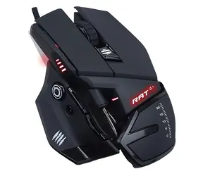 MadCatz R.A.T. 4+ černá / Herní myš / Optická / 7200dpi / 9 tlačítek / USB