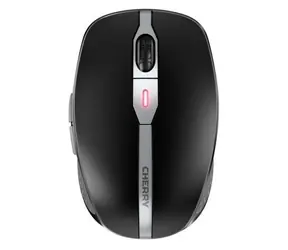 Cherry MW 9100 černá / Bezdrátová myš / Bluetooth 4.0 a 2,4 GHz / 1000-2400 DPI / USB-C nabíjení