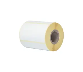 Brother BDE-1J044076-066 / Papírové štítky / 76 x 44 mm / 400 ks/role / balení 8 ks / přímý termotisk