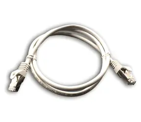DATACOM Patch kabel S/FTP CAT6A 1m šedý / Patch kabel / CAT6A / RJ45 / LSZH