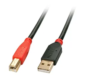 Lindy USB 2.0 Active Extension 10m černá / Aktivní prodlužovač USB / USB-A - USB-B / 480 Mbit/s