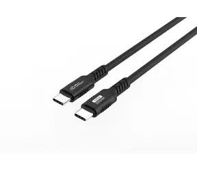 MicroConnect USB-C - USB-C Premium 5m černá / Kabel USB-C / 5 m