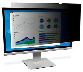 3M Privátní filtr pro monitor 25" 16:9 / Privátní filtr / 554 x 312 mm / lepicí páska a štítky