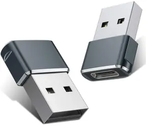 PremiumCord redukce USB-C - USB-A šedá / Redukce / USB 2.0