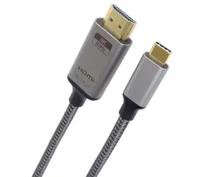 PremiumCord adaptér USB-C - HDMI 2 m / Adaptér / 8K 60Hz / 4K 144Hz
