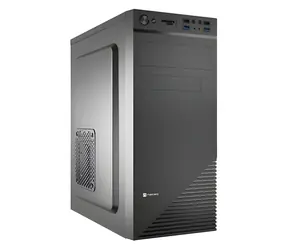 Natec CABASSU G2 černá / Skříň / Midi Tower / ATX, Micro-ATX, Mini-ITX / 2x USB-A 3.0, 2x USB-A 2.0 / čtečka karet