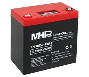 Carspa MHPower MS50-12(L) / LiFePO4 baterie / 12V / 50Ah / IP55