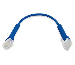 Ubiquiti UniFi Ethernet CAT6 Patch kabel 0,22 m modrá / Patch kabel / Cat6 / 2x RJ-45 (M) / lanko