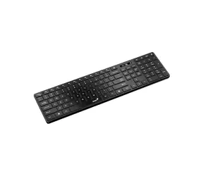 GENIUS Slimstar 7250BT černá / Bezdrátová klávesnice / 2,4 GHz + Bluetooth 5.3 / Copilot / CZ+SK layout