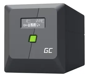 Green Cell UPS 1000VA 600W / Záložní zdroj / Line-Interactive / Tower / 4x výstup / 2x 12V/7Ah / USB