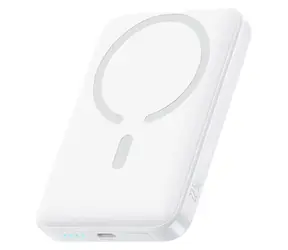 Baseus EnerFill FM11 bílá / Powerbanka / 10 000 mAh / MagSafe / 22,5W