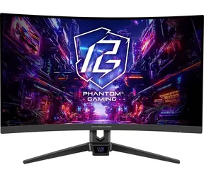 27" ASRock Phantom Gaming PG27FRS1A černá / VA zakřivený / 1920x1080 / 280Hz / 1ms / AMD FreeSync / HDMI+DP
