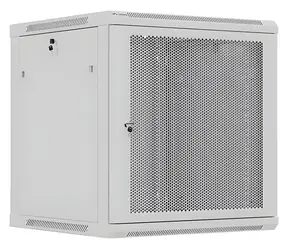 Lanberg WF01-6612-23S šedá / Nástěnný rozvaděč / 19" / 12U / 600×600 mm / nosnost 60 kg