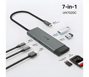 TP-Link UH7020C / USB hub / Type-C / 7 portů