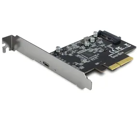 Inter-Tech ARGUS KC-008 / Řadič USB / PCIe x4 / USB 3.2 Gen2 Type-C