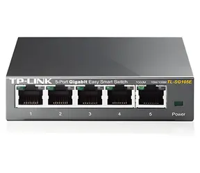 TP-Link TL-SG105E / Smart switch / 5x 1000 Mbps / VLAN / QoS
