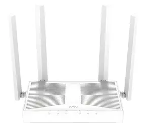 Cudy WR3000E bílá / Router / Wi-Fi 6 / 1x WAN + 4x LAN Gigabit / 2,4 GHz 574 Mbit/s / 5 GHz 2402 Mbit/s