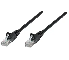 Intellinet černá / Patch kabel / Cat5e / SF/UTP / CCA / 1,5 m