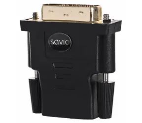 Savio CL-21 černá / Adaptér / DVI - HDMI / M-F / Full HD