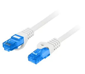 Lanberg CAT6A S/FTP CCA 0,5m šedá / Patch kabel / LSZH / 500 MHz