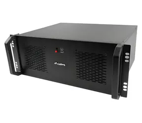 Lanberg SC01-3504-10B / Serverové šasi / 19" 4U / ATX / Micro-ATX / Mini-ATX / 2x 120 mm / 1x 2,5"+1x 3,5"