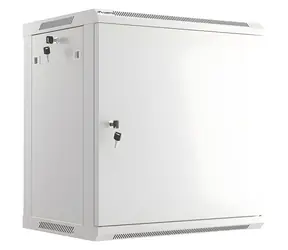 Lanberg WF01-6412-00S šedá / Nástěnný rozvaděč / 19" / 12U / 600x450 mm / nosnost 60 kg