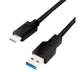 LogiLink USB-C - USB-A 0,5m černá / Kabel / USB 3.2 Gen 1