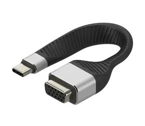 Techly ICOC-USBC-VGA / Redukce USB-C na VGA / M/F / 0,12 m