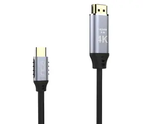 INCA ITCH-02TX / Kabel USB-C - HDMI / 4K 30Hz / pozlacené konektory / 2 m