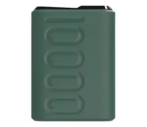 RealPower PB-10000C PD+ tmavě zelená / Powerbanka 10 000 mAh / 3x USB-C / Power Delivery
