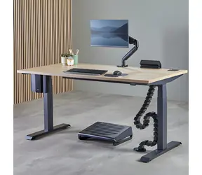 Fellowes Držák Thin Client pod stůl černý / Držák / nastavitelná šířka / nosnost 15 kg