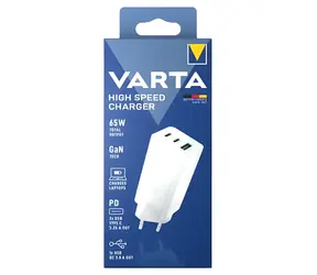 Varta Nabíjecí kabel USB-C - USB-C / Kabel / Rychlonabíjení / Synchronizace dat / 2 m