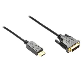 Good Connections DisplayPort - DVI-D černá / Kabel / 5 m