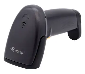 Equip 1D snímač čárových kódů černá / Čtečka čárových kódů / USB / stojánek / IP54