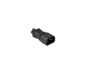 Kabelmeister Napájecí adaptér C14 na C5 černý / Napájecí adaptér / IEC 60320 / rovný / 2,5 A / 250 V