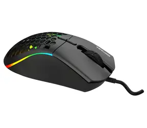 INCA IMG-GT20 černá / Drátová herní myš / optická / 10000 DPI / 7 tlačítek / RGB / USB-A / 1,8 m