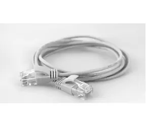 Wantec bílá / Patch kabel / UTP / Cat6a / 5 m / RJ-45