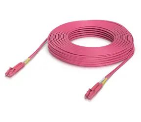 Ubiquiti optický patch kabel OM4 LC-LC UPC / Optický patch kabel / Multimode / Duplex / 30 m