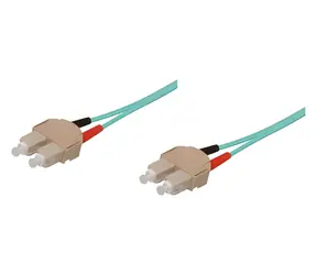 Good Connections LWL Duplex SC/SC 15m modrá / Optický patch kabel / OM3 50/125 µm / Multi-mode / LSZH