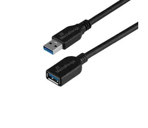 MediaRange MRCS241 černá / Prodlužovací kabel USB-A / USB 3.0 / 5 Gbit/s / 5 m
