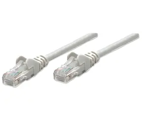 Intellinet Patch kabel Cat6 šedá / Patch kabel / U/UTP / RJ-45 / 3 m