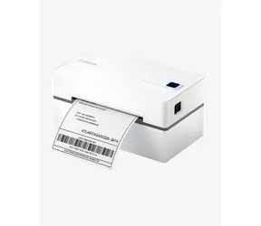 Inateck PR40 bílá / Tiskárna štítků / přímý termotisk / USB & Bluetooth / 203 x 203 DPI / automatický řezač
